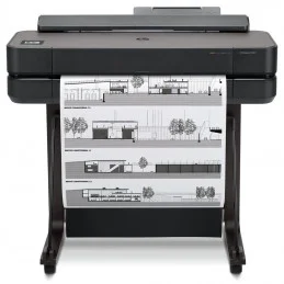 HP DesignJet T650 Stampante 24\'\' (610mm) formati: A1, A2, A3, A4. Ethernet, Wi-Fi con stampa da remoto
