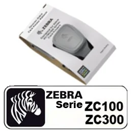 Ribbon Argento metallizzato - 1500 stampe Zebra ZC100 - ZC300 - 800300-307