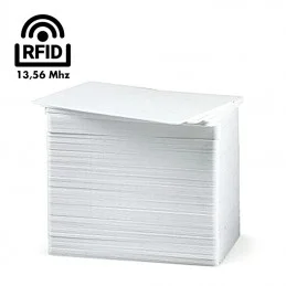 100 Tessere in PVC RFID Frequenza: 13,56 Mhz. ISO 14443 A 1K.